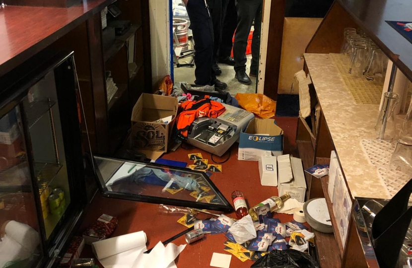 Croydon FC break-in