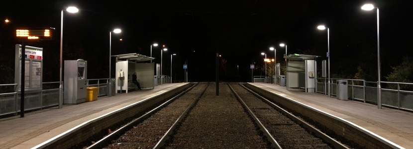 A Croydon Tram Stop