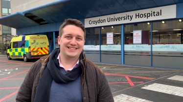 Mario with Croydon University Hospital